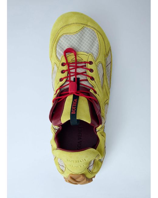 Bottega Veneta Green Orbit Flash Sneakers for men
