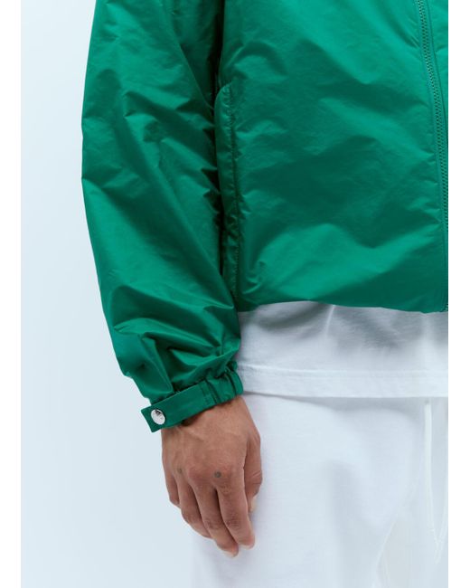 Moncler Green Etiache Hooded Jacket for men