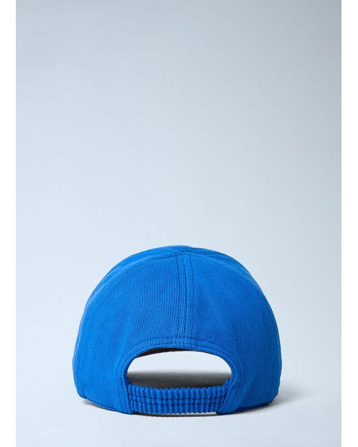 Miu Miu Blue Logo Motif Baseball Cap