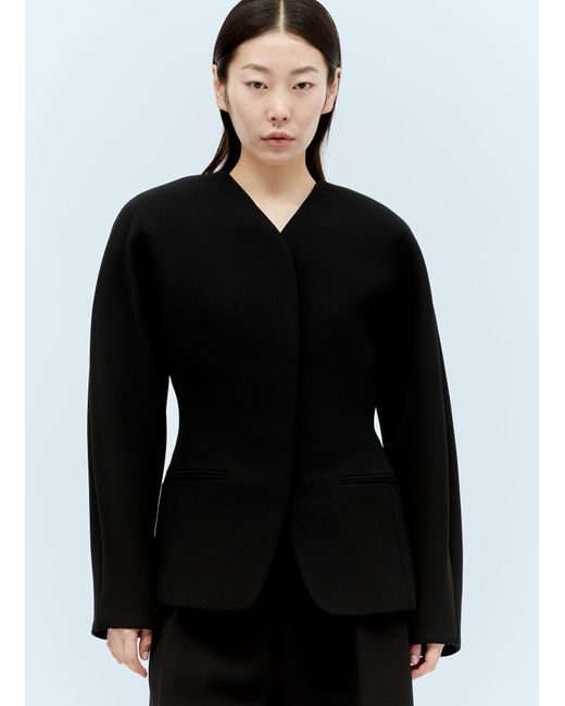 Jacquemus Black La Veste Ovalo Blazer