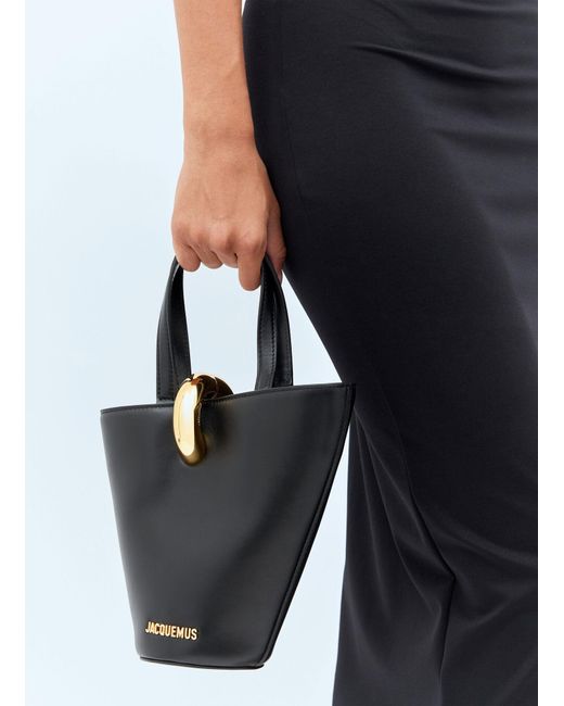 Jacquemus Le Petit Bambola Bucket Bag in Black | Lyst Canada
