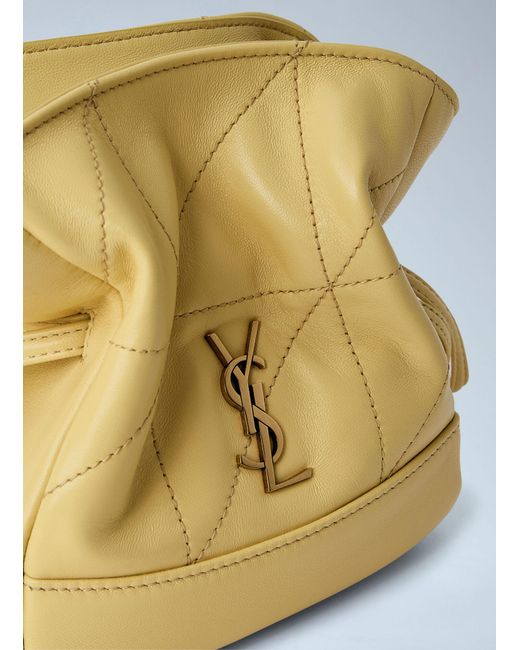 Saint Laurent Blue Jamie Mini Shoulder Pouch Bag
