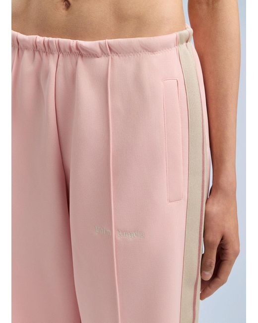 Palm Angels Pink Classic Logo Tonal Track Pants