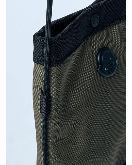 Moncler Blue Crossbody Phone Case Pouch for men