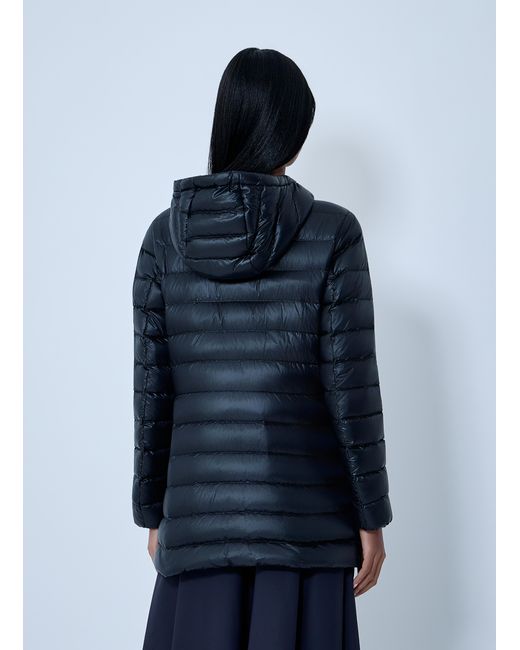 Moncler Blue Jasmin Short Parka Jacket