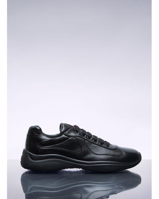 Prada men's america's cup leather sneaker 2025