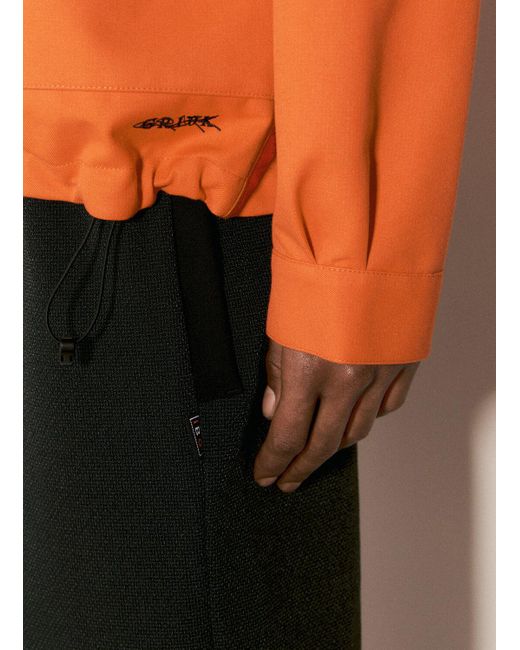 GR10K Orange Antistatic Jacket for men