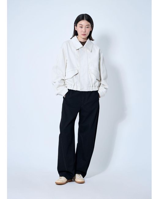 Lemaire White Short Blouson