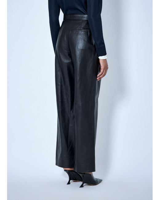Bottega Veneta Blue Soft Semi Shiny Nappa Trousers