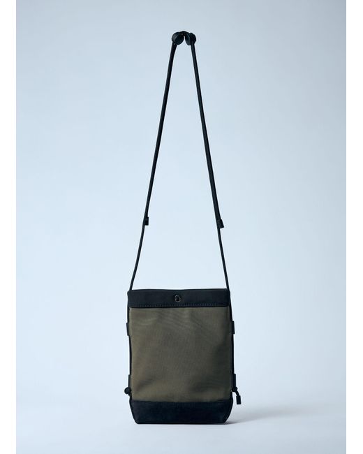 Moncler Blue Crossbody Phone Case Pouch for men