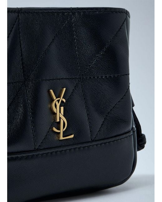 Saint Laurent Black Jamie Chain Belt Bag