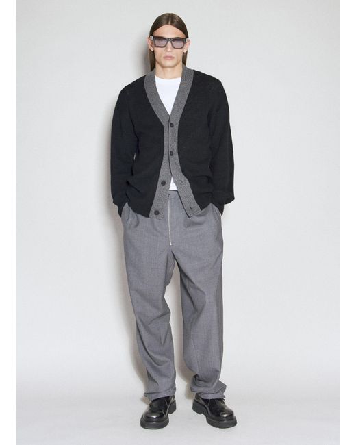 Prada Black Cashmere Cardigan for men