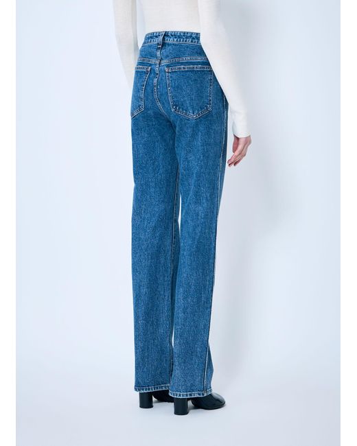Khaite Blue Danielle Jeans