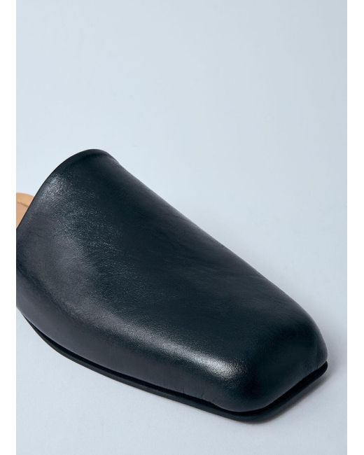 Our Legacy Blue Ciagarr Leather Mules