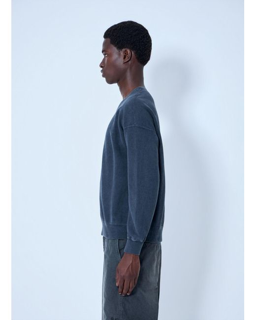 Visvim Blue Jumbo Sb Crew Sweatshirt for men