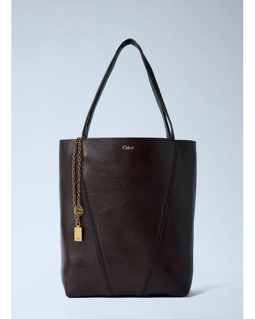 Chloé Black Small Spin Handbag