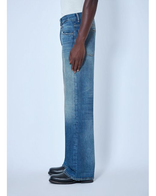 Acne Blue 2021M Regular Fit Jeans for men