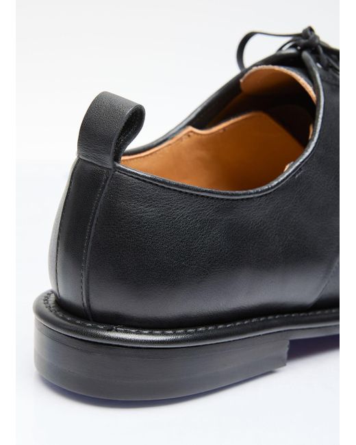 Comme des Garçons Black Double-footed Derby Shoes for men
