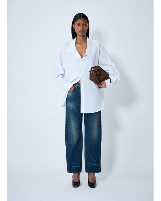 Prada Blue Five-Pocket Jeans