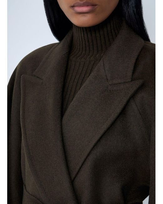 Max Mara Black Verna Short Coat