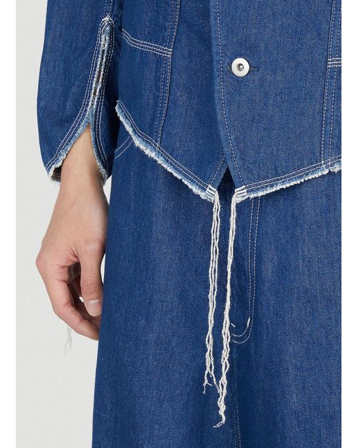 Sulvam Blue Denim Jacket for men