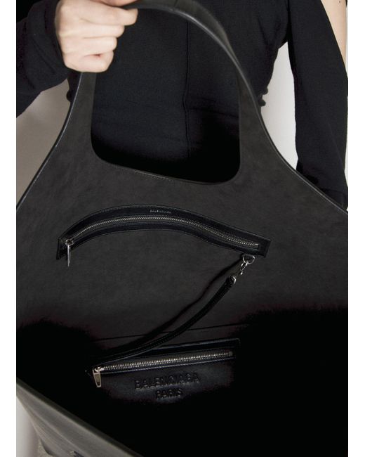 Balenciaga Gray Mary-kate Medium Tote Bag