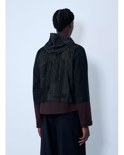 Kiko Kostadinov Blue Estike Hooded Jacket for men