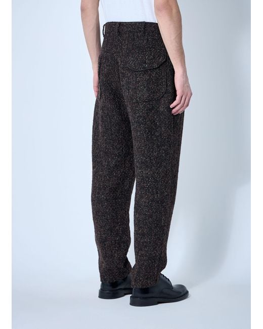 Engineered Garments Black Carlyle Pants for men
