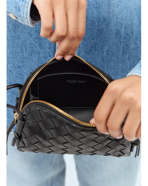 Bottega Veneta Blue Intrecciato Concert Pouch