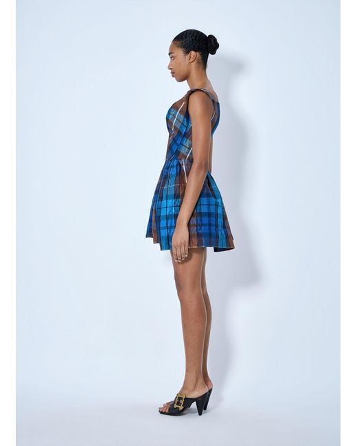 Vivienne Westwood Blue Mini Sunday Dress