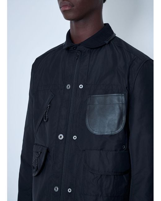 Junya Watanabe Blue Shell Bomber Jacket for men