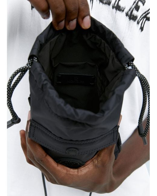 Moncler Black Makaio Crossbody Bag for men