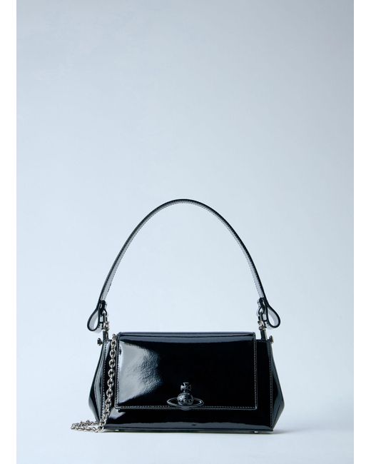 Vivienne Westwood Gray Hazel Medium Handbag