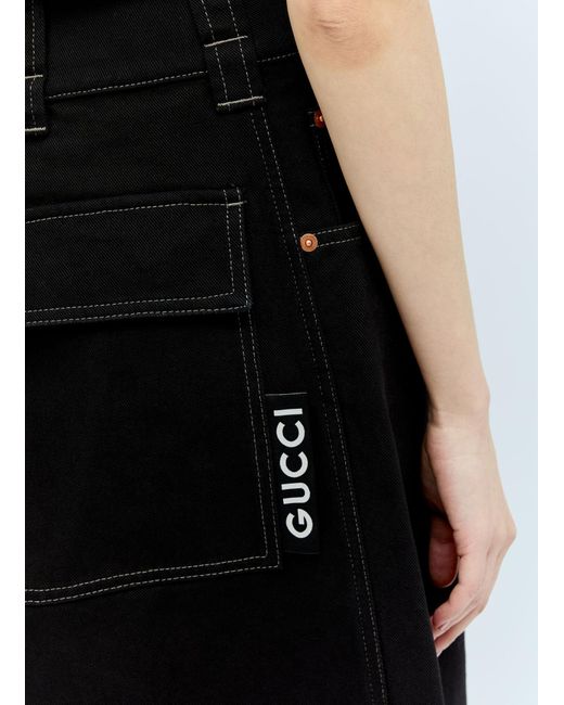 Gucci Black Oversize Jeans