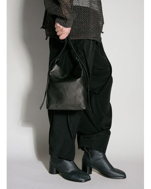 Yohji Yamamoto Gray 2way Crossbody Bag for men