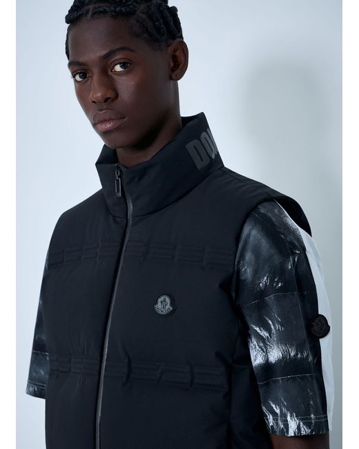 Moncler x A$AP ROCKY Blue Moncler X A$ap Rocky Matte Sparky Vest for men
