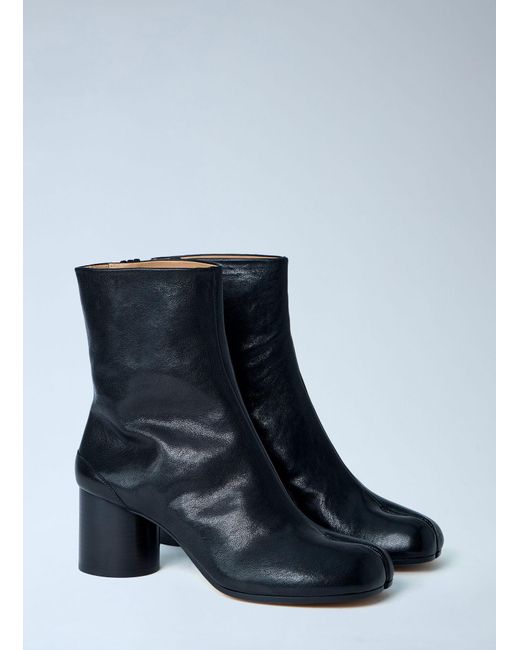 Maison Margiela Blue Tabi Ankle Boots