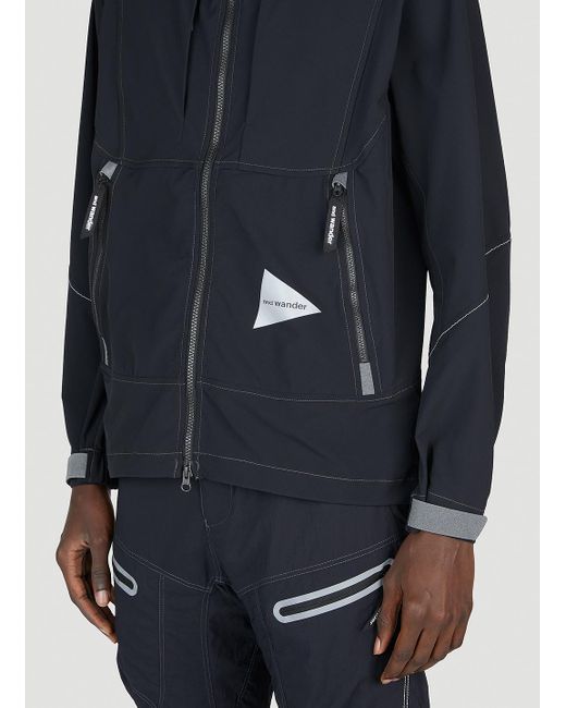 and wander Schoeller 3xdry Jacket in Blue for Men | Lyst Australia