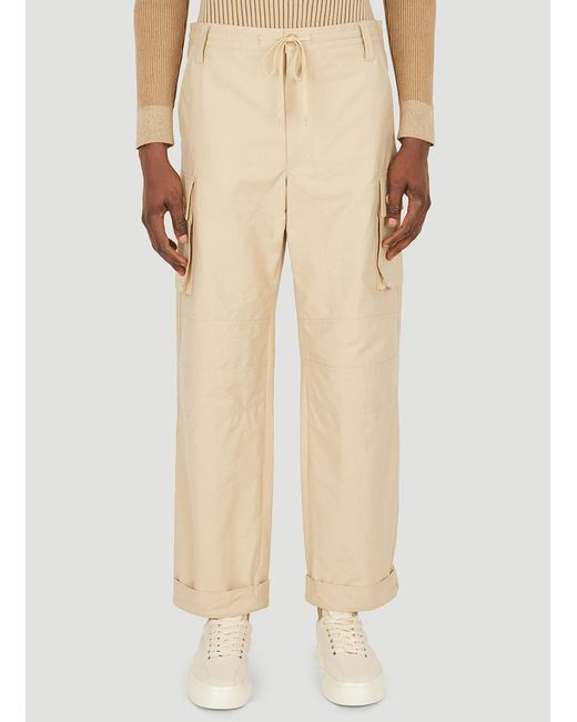 Jacquemus Cotton Le Cargo Giardino Pants in Beige (Natural) for Men - Lyst