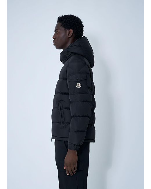 Moncler Blue Maya Short Down Jacket for men