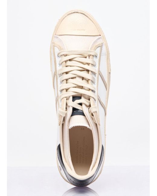 HIDNANDER White Starless Sneakers for men