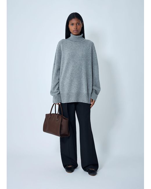 The Row Blue Stepny Sweater