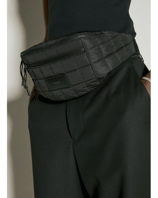 Saint Laurent Black Nuxx Belt Bag for men