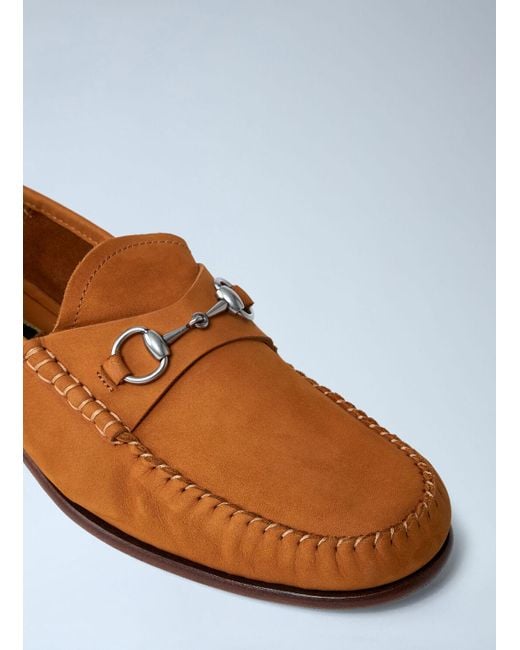 Gucci White Gigi Loafers