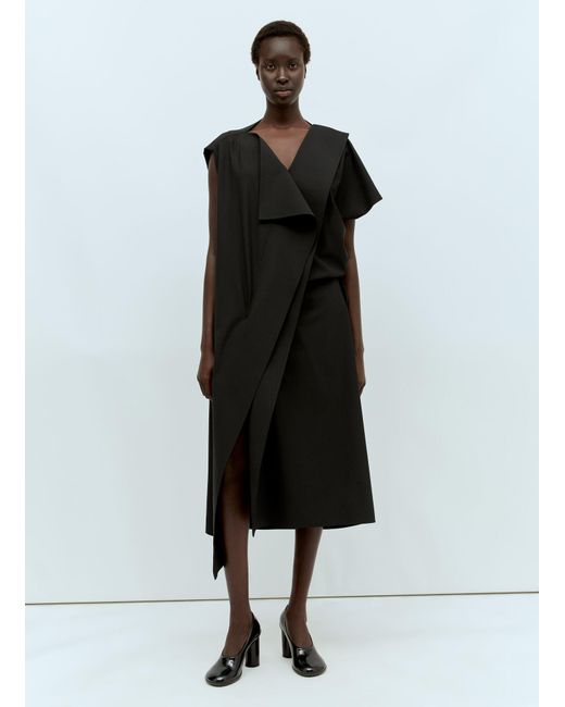 The Row Black Leonie Dress