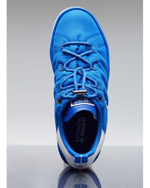 Moncler x adidas Originals Blue Campus Low Top Sneakers
