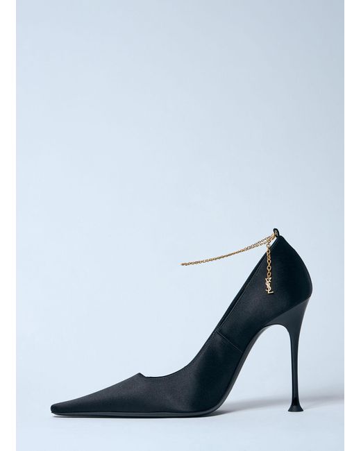 Saint Laurent Blue Rãgine Pumps