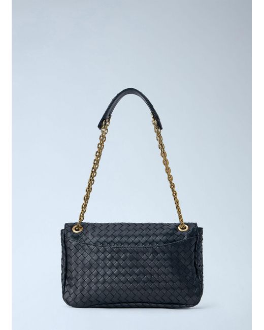 Bottega Veneta Blue Medium Madison Shoulder Bag