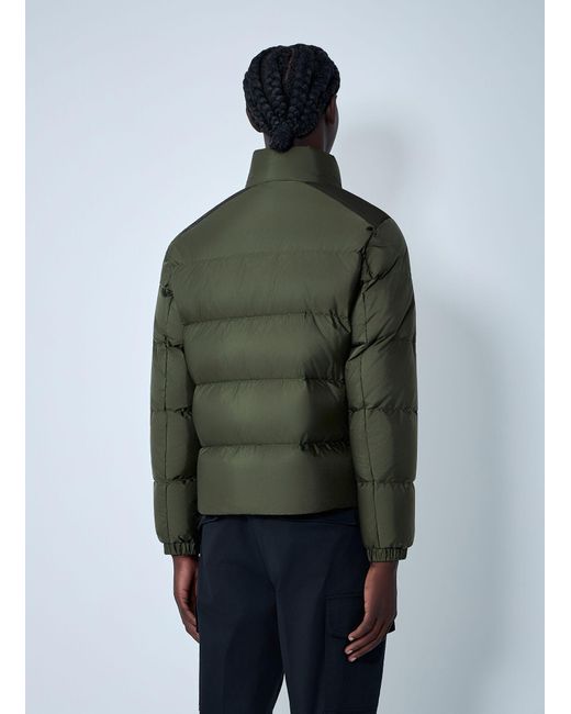 Moncler Green Virolais Short Down Jacket for men