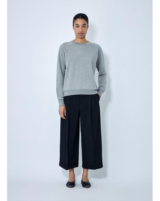 The Row Gray Eulalia Top